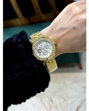 DARKY BEYAZ GOLD TAŞLI