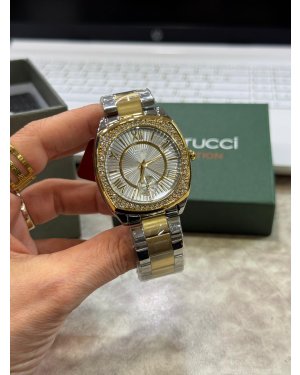 FERRUCCİ ÇİFT RENKLİ ÇELİK SAAT