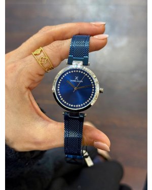 DANİEL KLEİN LACİVERT ÇELİK HASIR SAAT