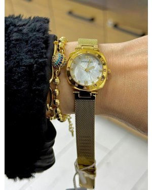 CHAPERONE ÇELİK HASIR GOLD SAAT