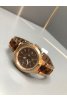 ROSE RENK LEOPAR SAAT