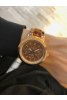 ROSE RENK LEOPAR SAAT