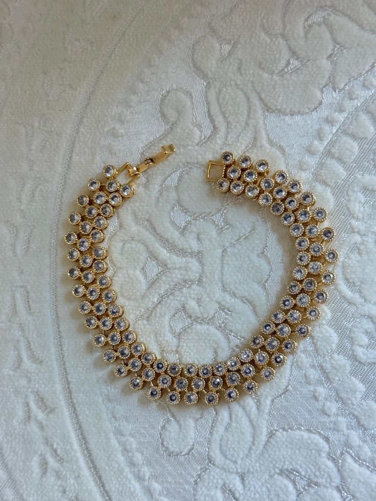 GOLD PETEK MODEL ALTIN KAPLAMA BİLEKLİK