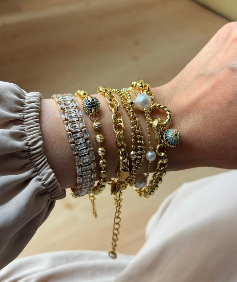 14 K 5 Lİ BİLEKLİK SET