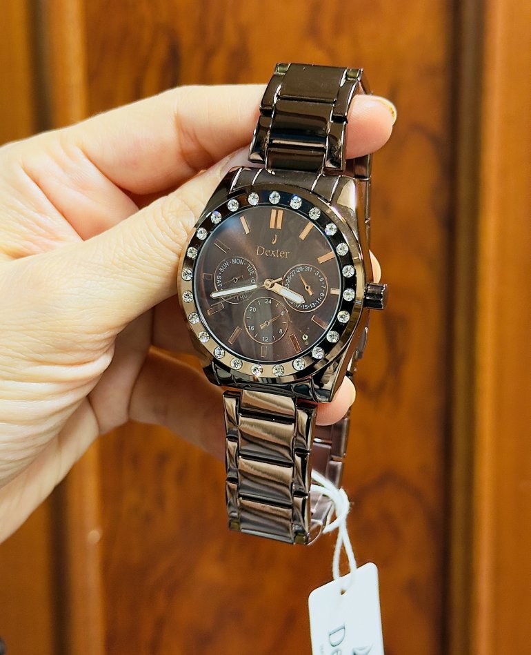 DEXTER ÇELİK ÇİKOLATA SAAT