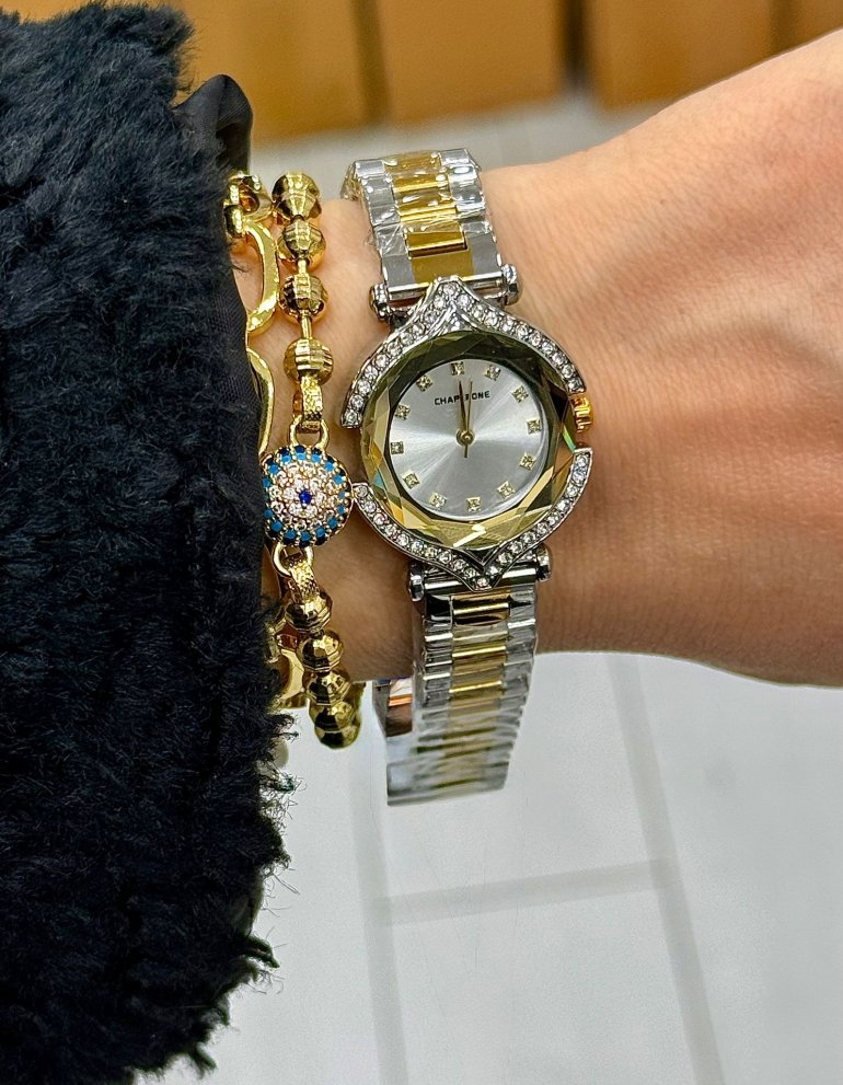 CHAPERONE ELMAS CAM ÇELİK SAAT