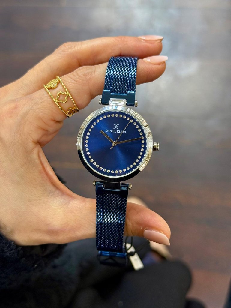 DANİEL KLEİN LACİVERT ÇELİK HASIR SAAT