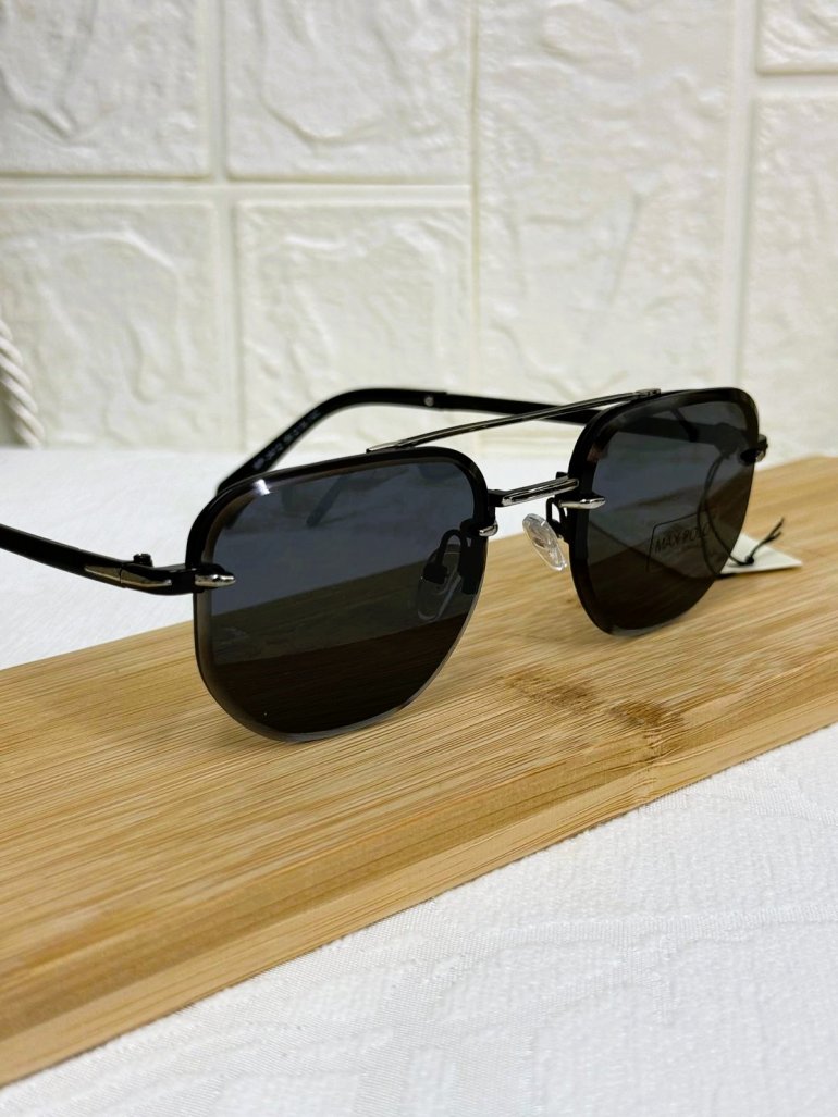 MAX POLO METAL ÇERÇEVE SİYAH CAM GÖZLÜK