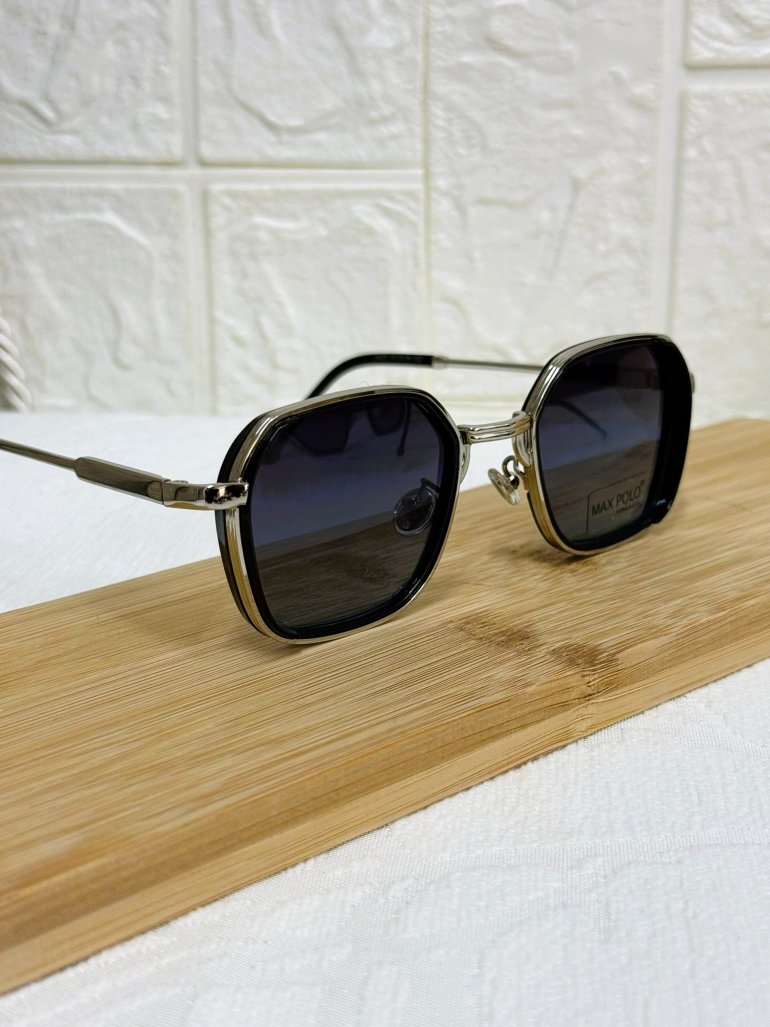 MAX POLO METAL SİYAH GÜMÜŞ