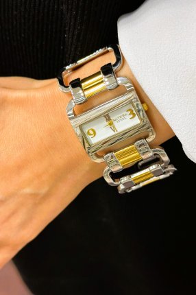 ALMERA ÇELİK ÇİFT RENKLİ SAAT