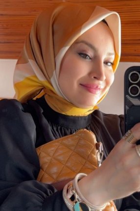 SAFRAN BEJ TWİL İPEK EŞARP
