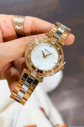 FERRUCCİ GÜMÜŞ ROSE ÇELİK SAAT