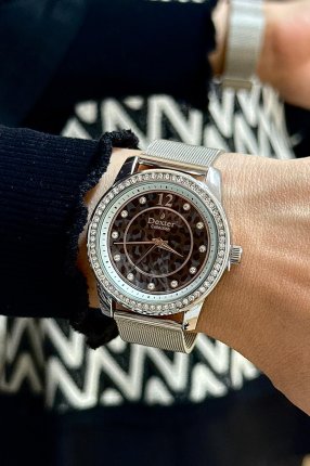 DEXTER LEOPARLI ÇELİK SAAT