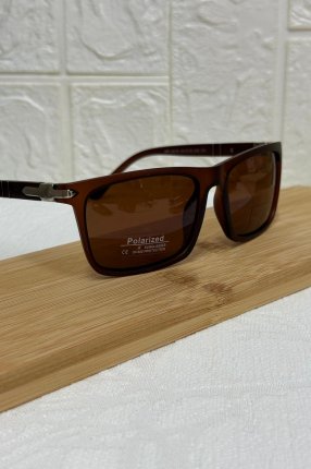 MAX POLO POLARİZE KAHVE KEMİK