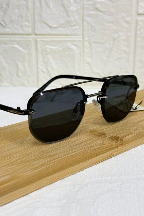 MAX POLO METAL ÇERÇEVE SİYAH CAM GÖZLÜK