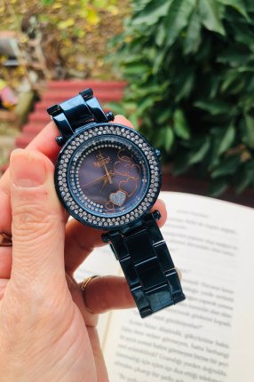 BELONNİ LACİVERT TAŞLI ÇELİK SAAT